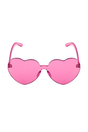 Hartjes zonnebril - roze  h5 Afbeelding5